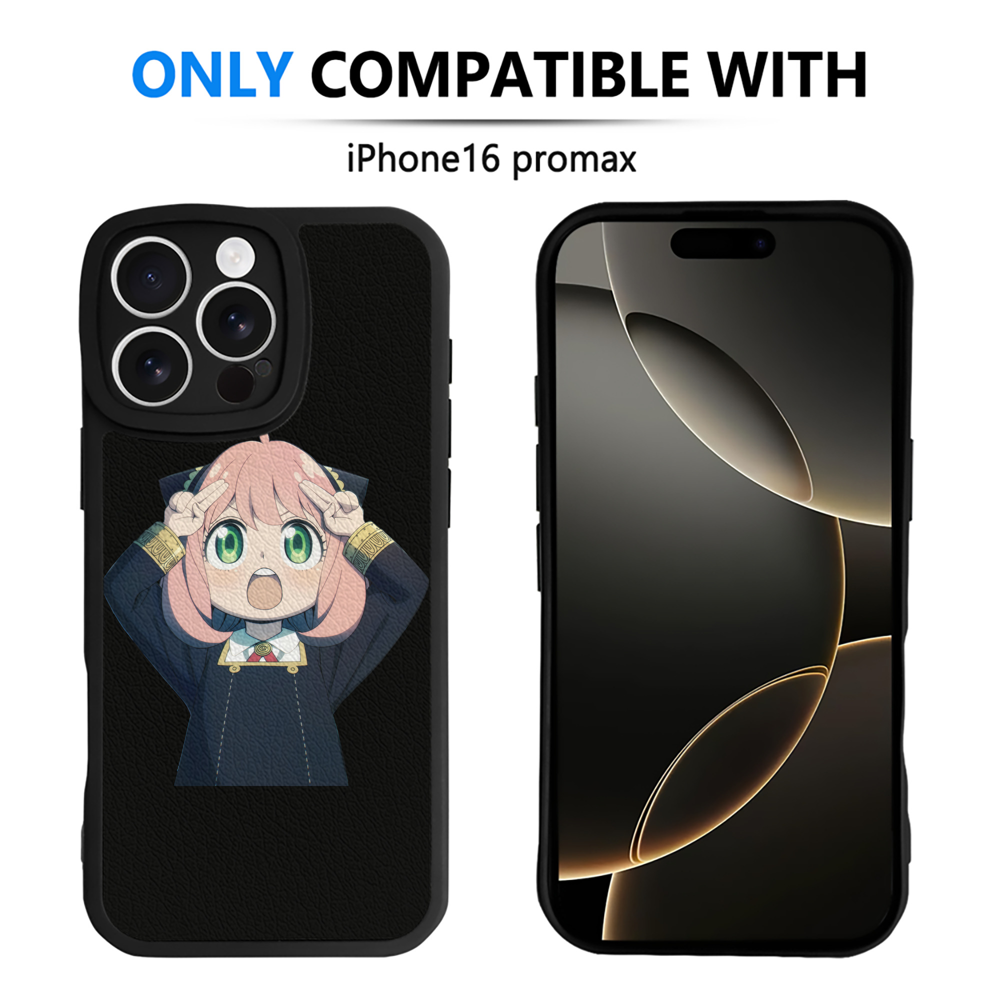 （画像用） SPY×FAMILY间谍家家酒 【iPhone 16シリーズ対応】シリコンスマホケース（レザー調） 材質：シリコン